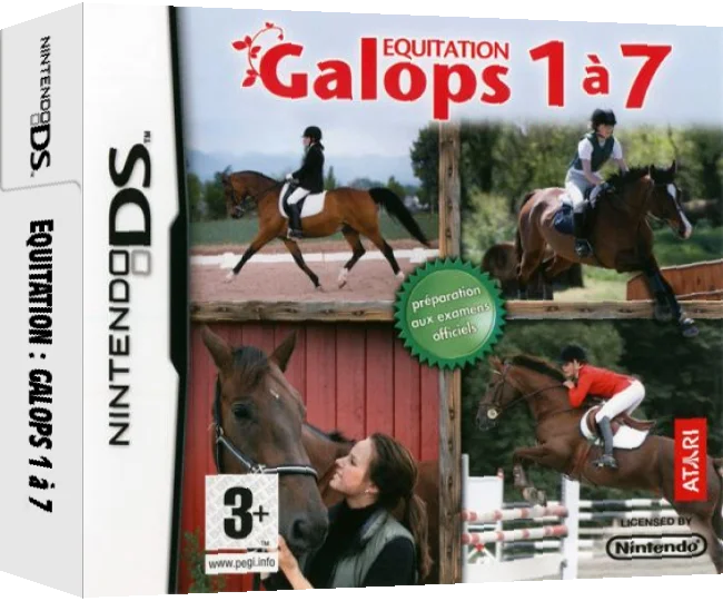 Equitation - Galops 1 a 7 — box-3D (EU)