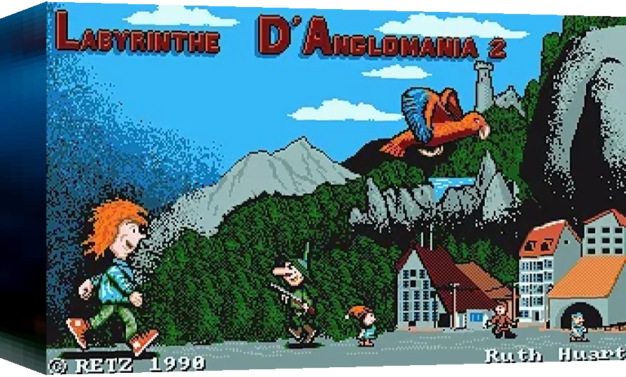 Labyrinthe D'anglomania 2, Le — box-3D (WOR)