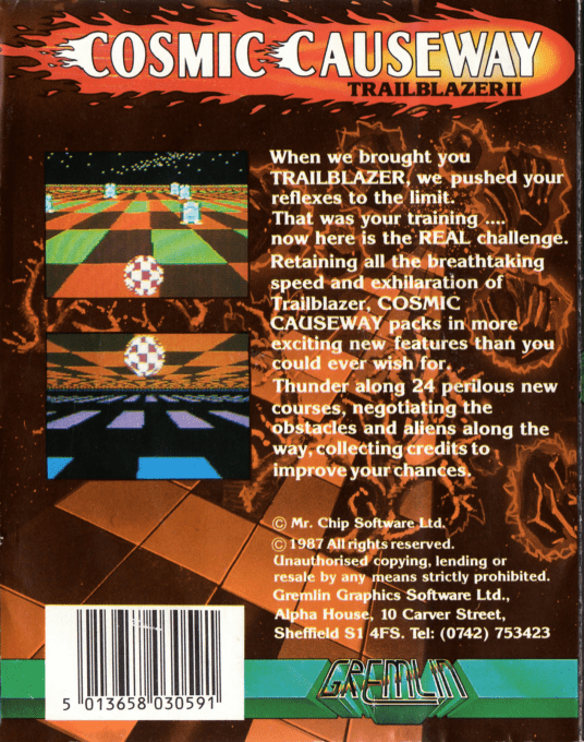 Cosmic Causeway : Trailblazer II — box-2D-back (EU)