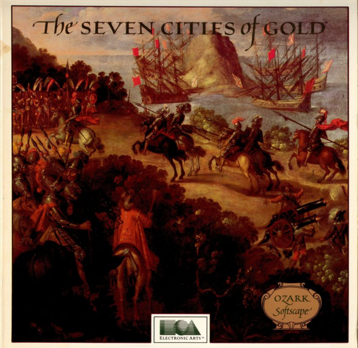 Seven Cities Of Gold, The box art