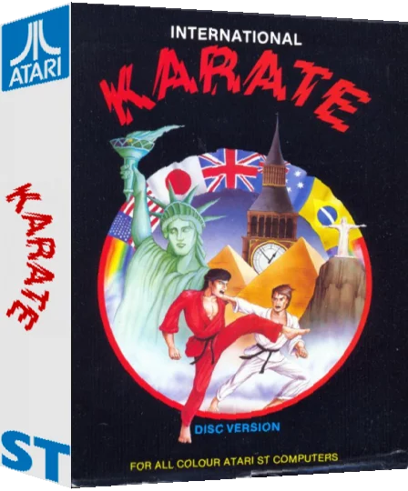 International Karate — box-3D (EU)