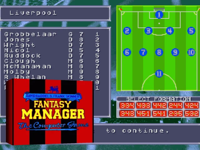 Fantasy Manager - The Computer Game — mixrbv2 (EU)