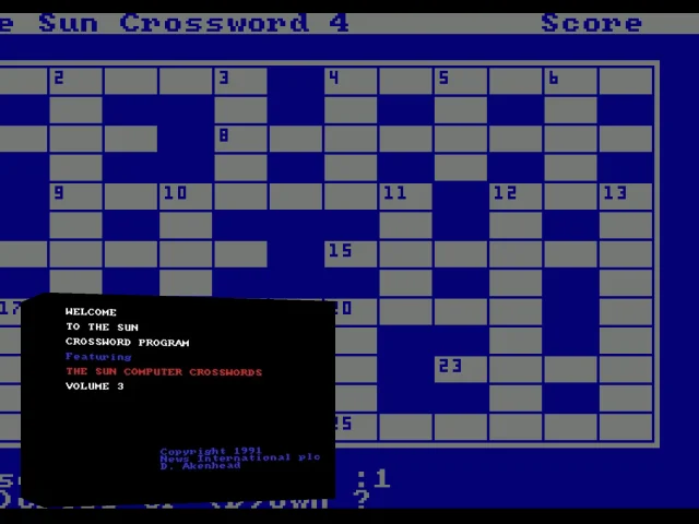 The Sun Crosswords - Vol. 3 & 4 — mixrbv2 (WOR)