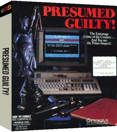 Presumed Guilty! — box-3D (US)
