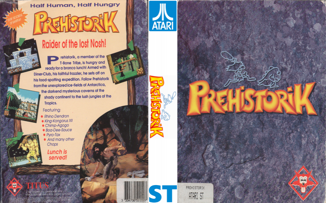 Prehistorik — box-texture (EU)