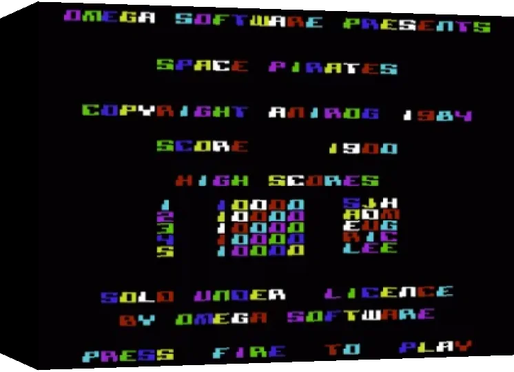 Space Pirate — box-3D (WOR)
