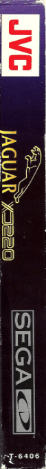 Jaguar XJ220 — box-2D-side (US)