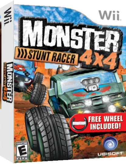 Monster 4x4 - Stunt Racer — box-3D (US)