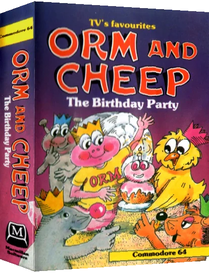 Orm and Cheep : The Birthday Party — box-3D (EU)