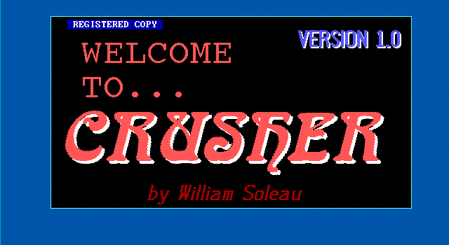 Crusher box art