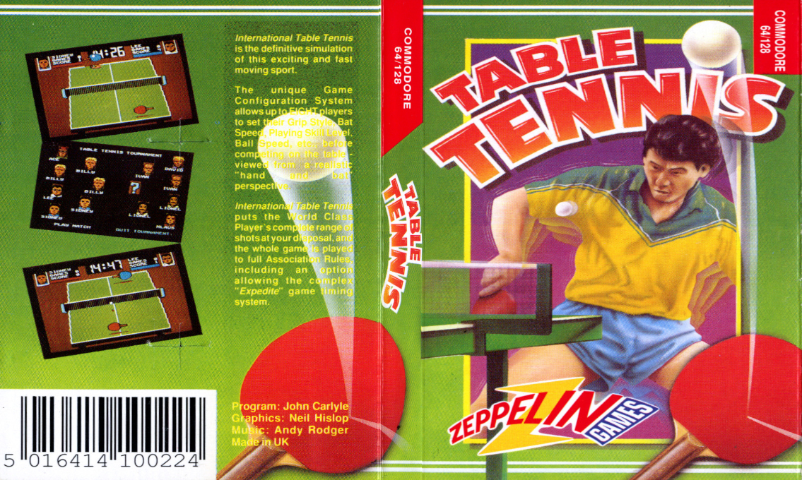 International Table Tennis — box-texture (EU)