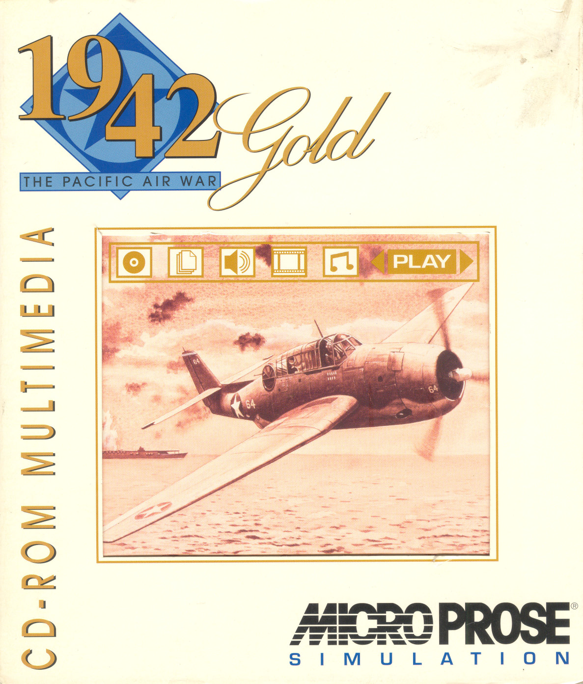 1942: The Pacific Air War Gold box art