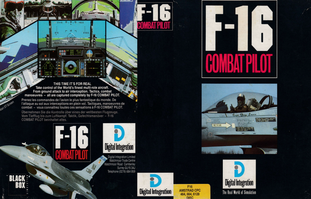F-16 Combat Pilot — box-texture (EU)