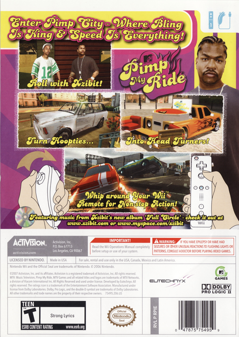 MTV Pimp My Ride — box-2D-back (US)