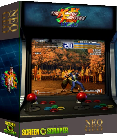The King of Fighters 2004 EX Hero — box-3D (SS)