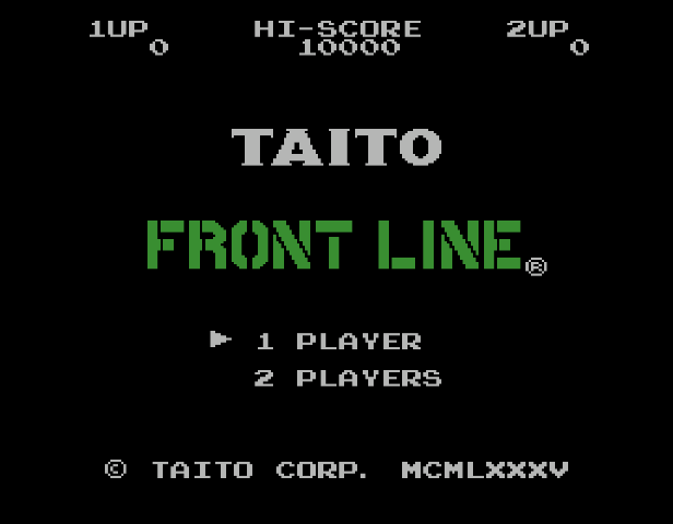 Front Line — sstitle (JP)