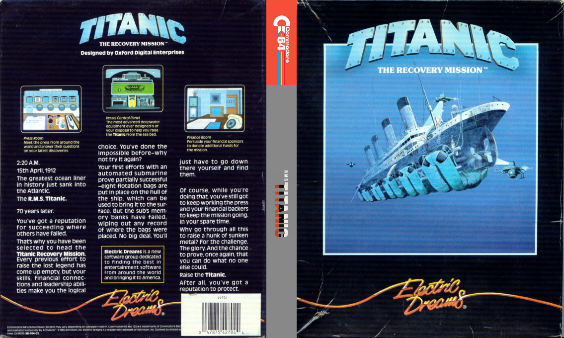 RMS Titanic — box-texture (US)