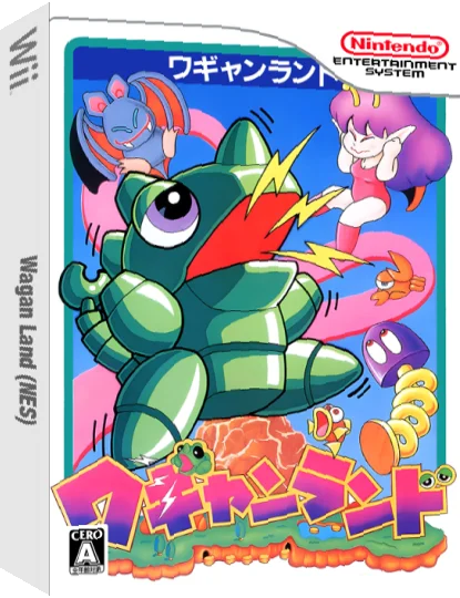 Wagan Land — box-3D (JP)