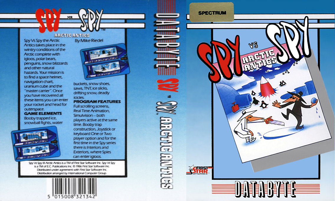Spy Vs. Spy 3 - Arctic Antics — box-texture (EU)