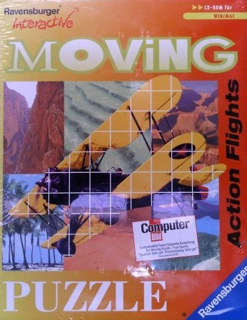 Moving Puzzle: Action Flights box art