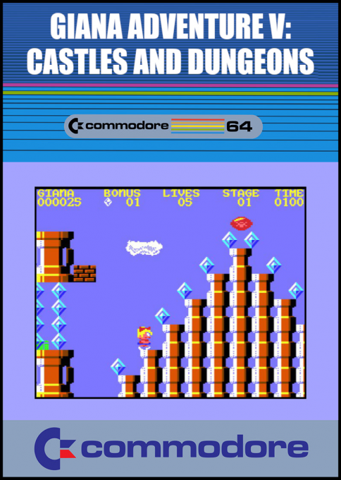 Giana Adventure 5 - Castles And Dungeons box art