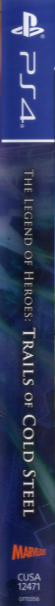 Legend of Heroes, The - Trails of Cold Steel — box-2D-side (EU)