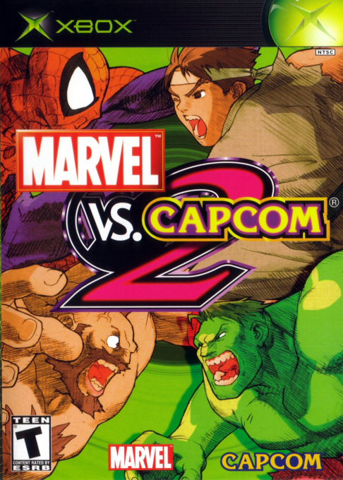 Marvel vs. Capcom 2 - New Age of Heroes box art