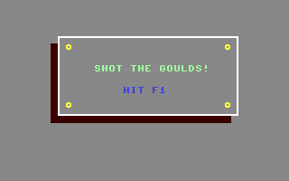 Shot the Goulds! — sstitle (WOR)