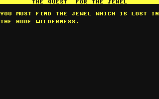 Explorer : The Quest for the Jewel — sstitle (WOR)