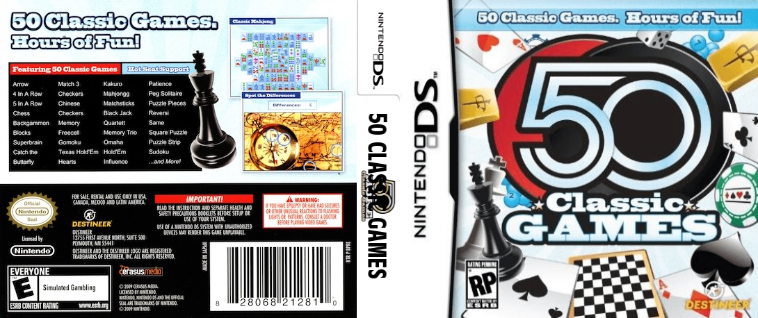 50 Jeux Incontournables — box-texture (US)