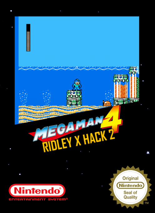MegaMan IV : Ridley X Hack 2 box art