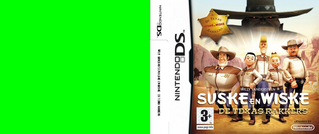 Willy Vandersteen Suske en Wiske - De Texas Rakkers — box-texture (EU)