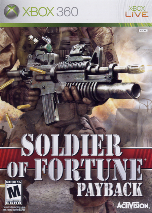 Soldier of Fortune - Payback box art