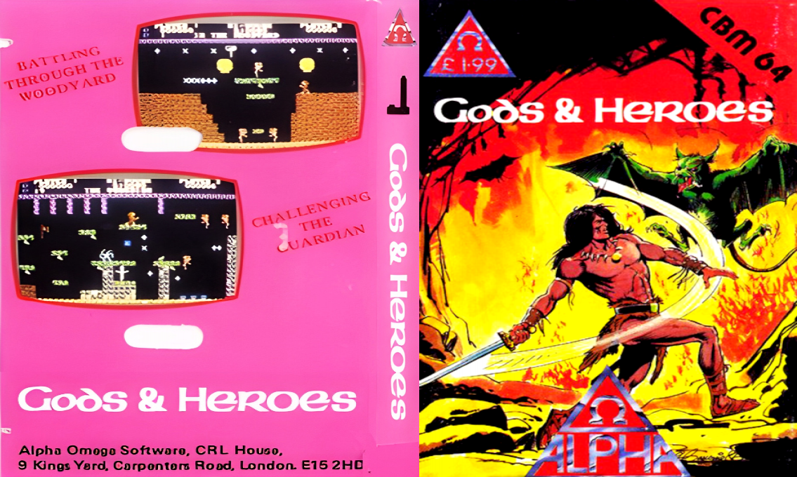 Gods And Heroes — box-texture (EU)