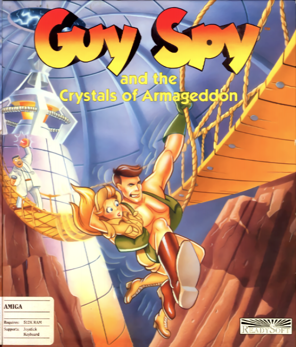 Guy Spy and the Crystals of Armageddon box art