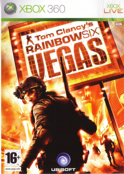 Tom Clancy's Rainbow Six - Vegas 2 — box-2D (EU)