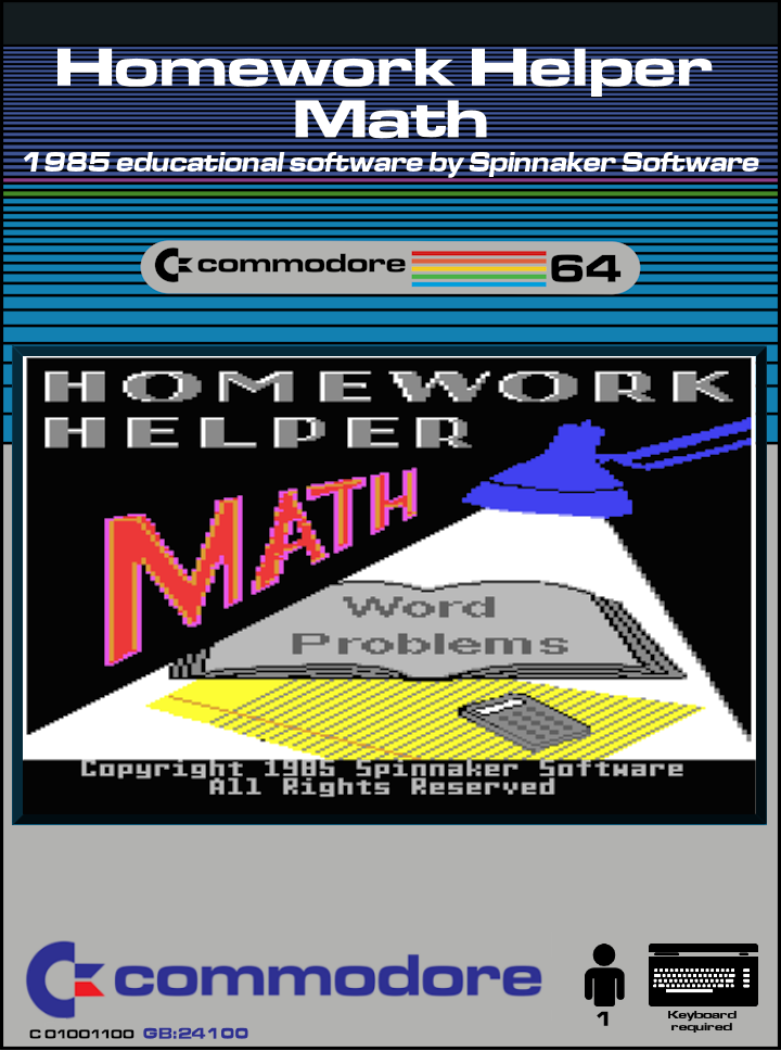 Homework Helper Math box art