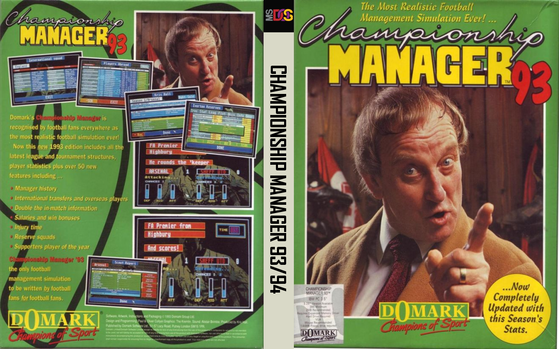 Championship Manager 93 — box-texture (EU)