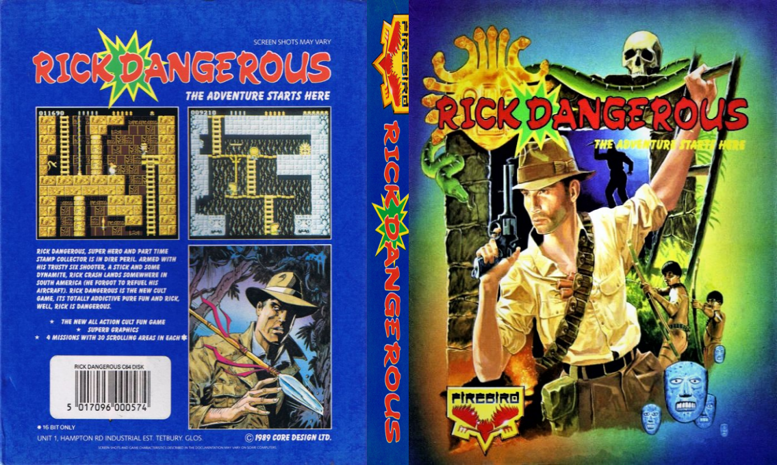Rick Dangerous — box-texture (EU)