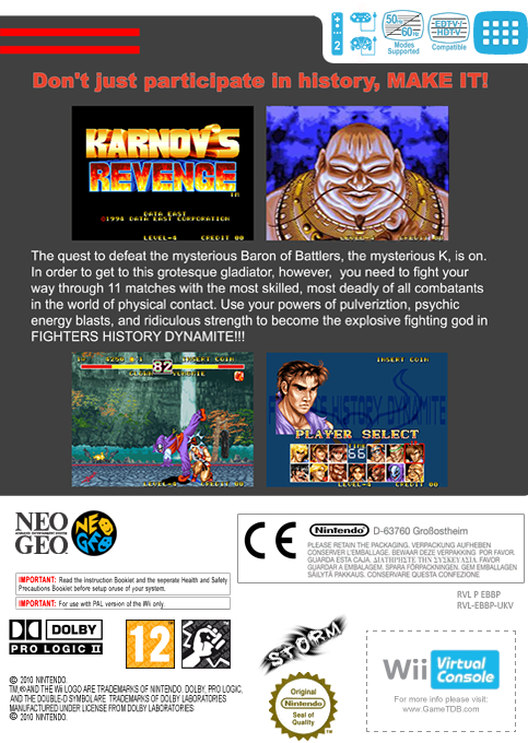 Karnov's Revenge — box-2D-back (EU)