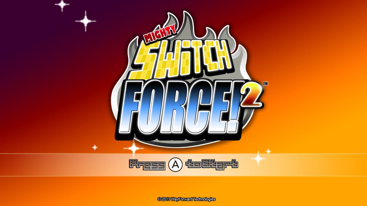 Mighty Switch Force! 2 — sstitle (WOR)