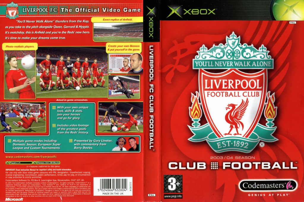 Club Football - Liverpool FC — box-texture (UK)