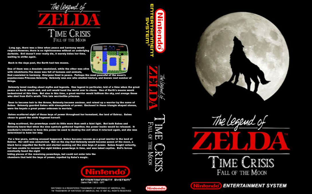 The Legend Of Zelda - Time Crisis : Fall Of The Moon — box-texture (WOR)