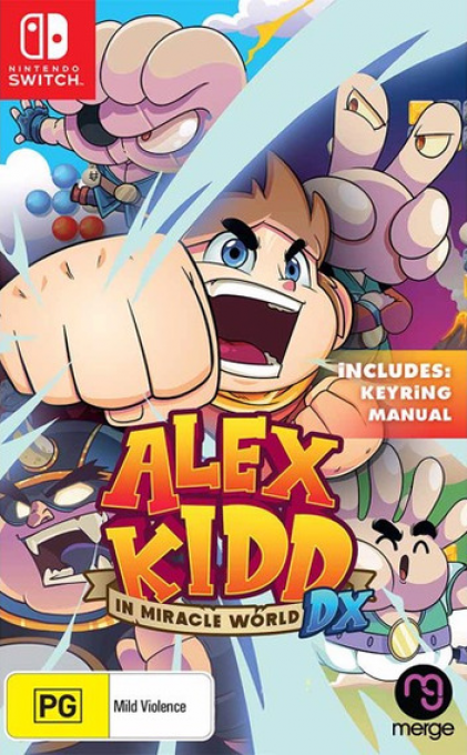 Alex Kidd in Miracle World DX — box-2D (AU)