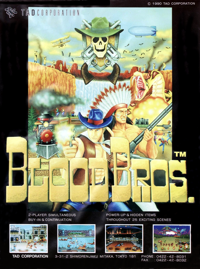 Blood Bros. — box-2D (EU)