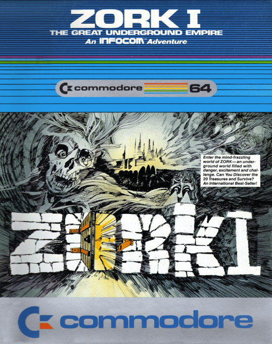 Zork 1 - The Great Underground Empire box art