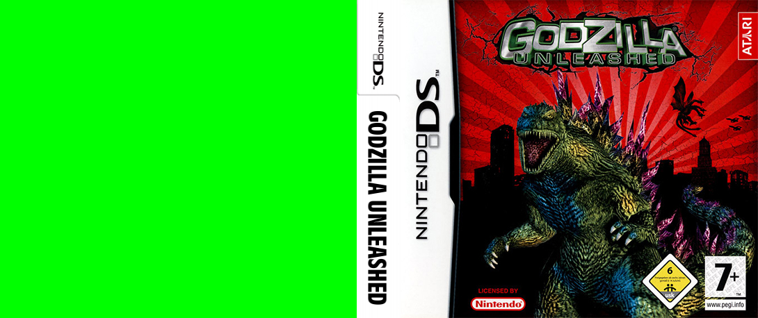Godzilla Unleashed - Double Smash — box-texture (EU)