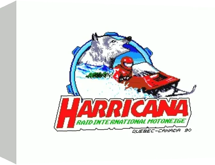 Harricana - International Snowmobile Race — box-3D (WOR)
