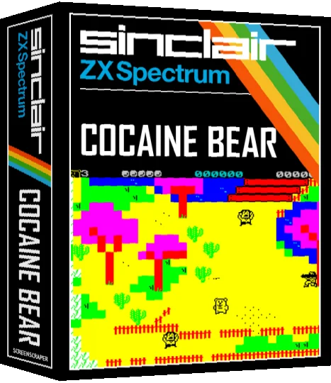 Cocaine Bear — box-3D (SS)