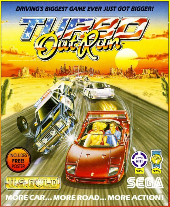 Turbo OutRun — box-2D (EU)